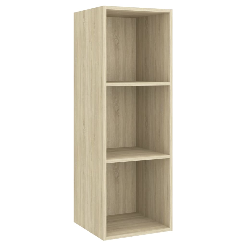 vidaXL Juego de muebles de salón 3 pzas madera ingeniería roble Sonoma - Image 4