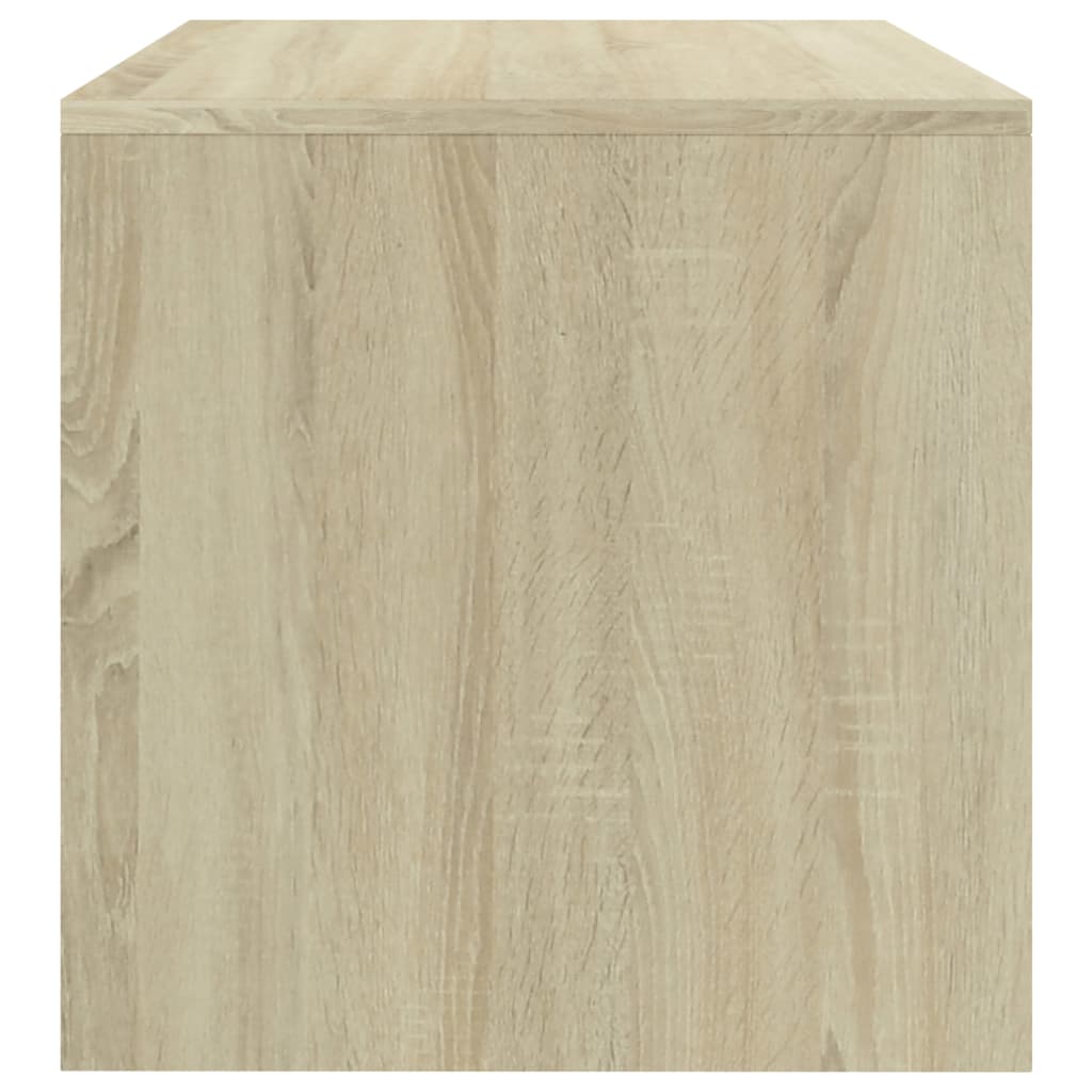 vidaXL Mueble de TV madera contrachapada roble Sonoma 80x40x40cm - Image 5
