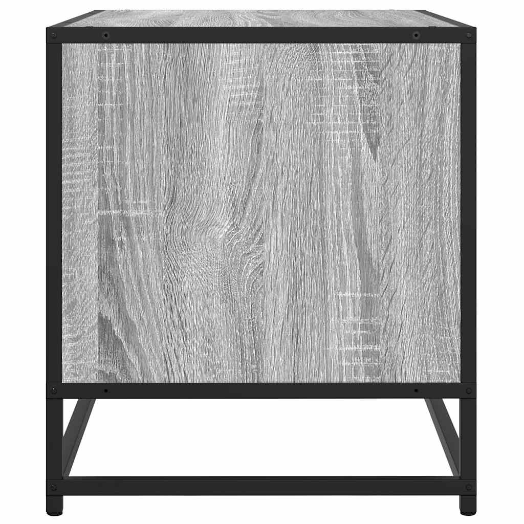 vidaXL Mueble de TV madera de ingeniería gris Sonoma 270x40x46 cm - Image 5