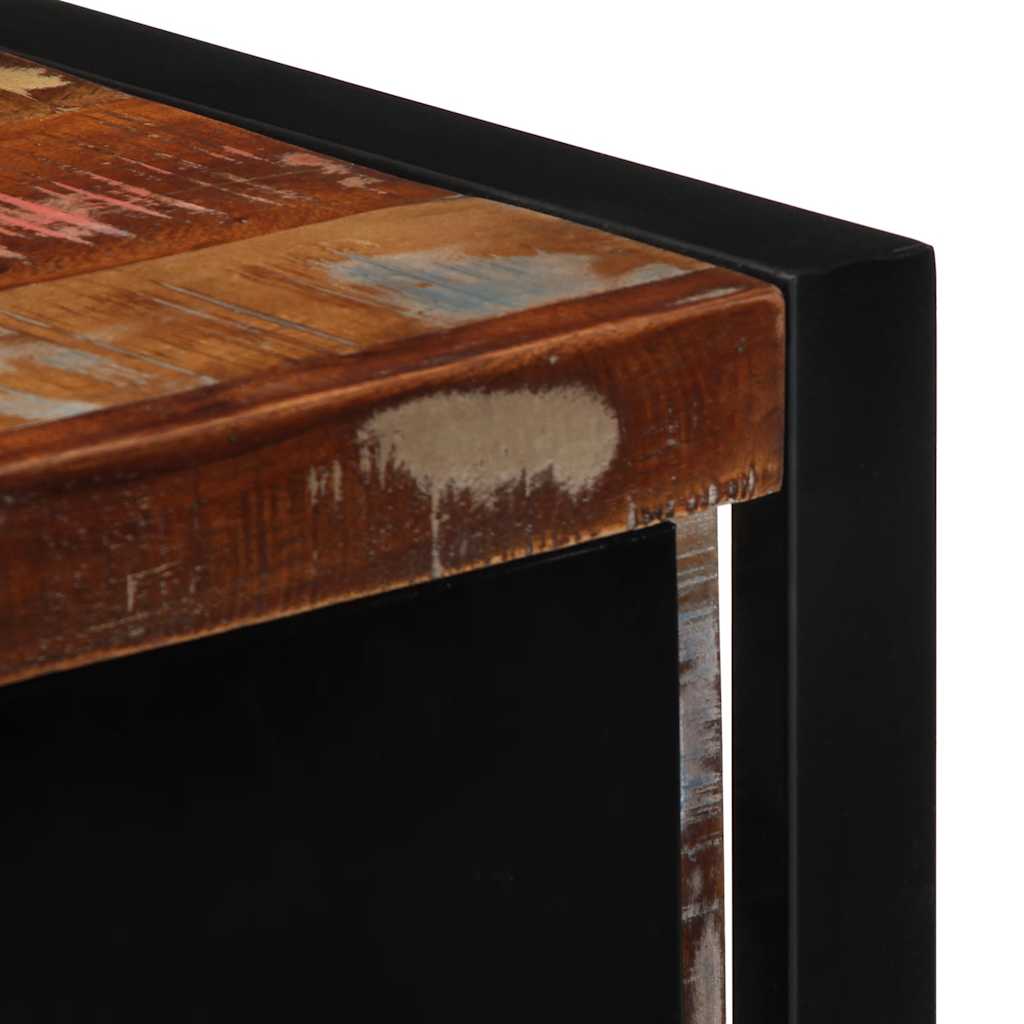 vidaXL Mueble para la TV 100x30x35 madera maciza reciclada - Image 6