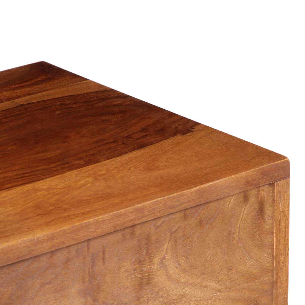 vidaXL Mueble para TV madera maciza de acacia 160x30x45 cm - Image 6