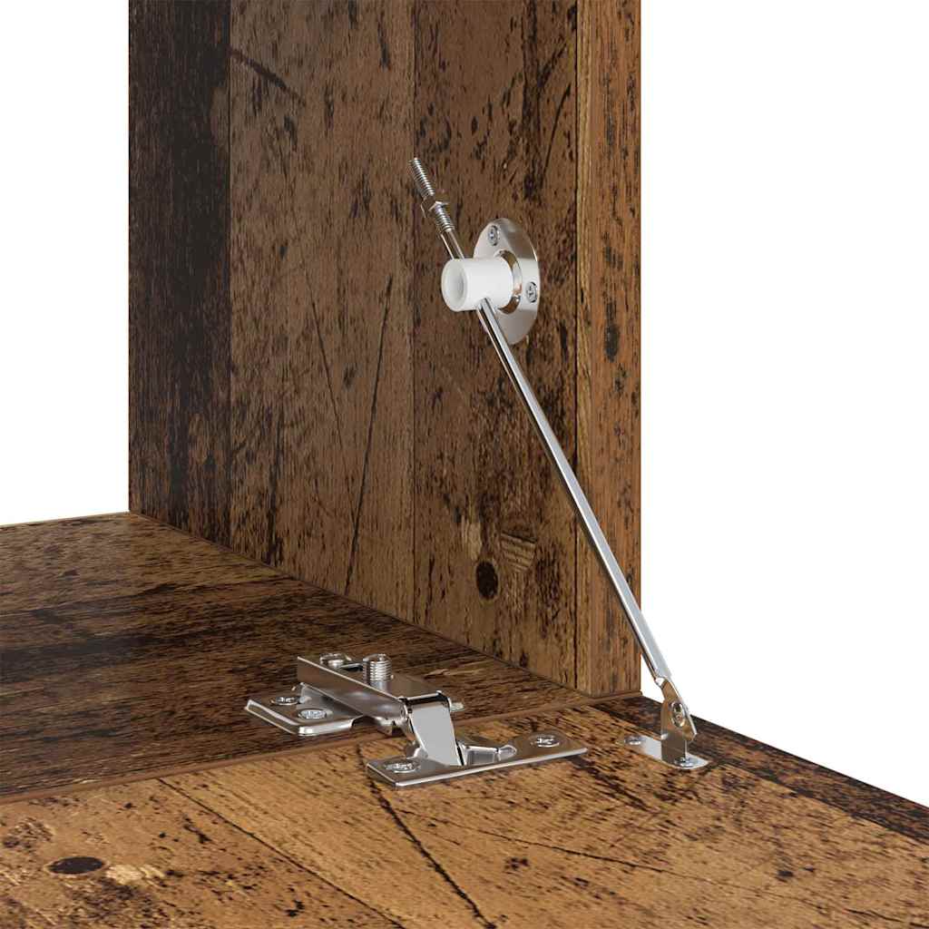 vidaXL Conjunto de mueble de TV 4 pcs Madera Vieja 60 x 30 x 30 cm - Image 6