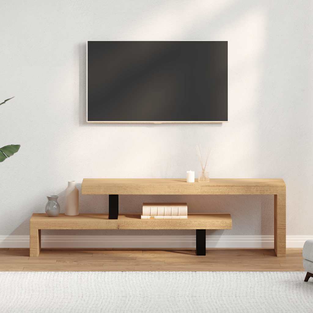 vidaXL Mueble para TV madera maciza de mango - Image 3