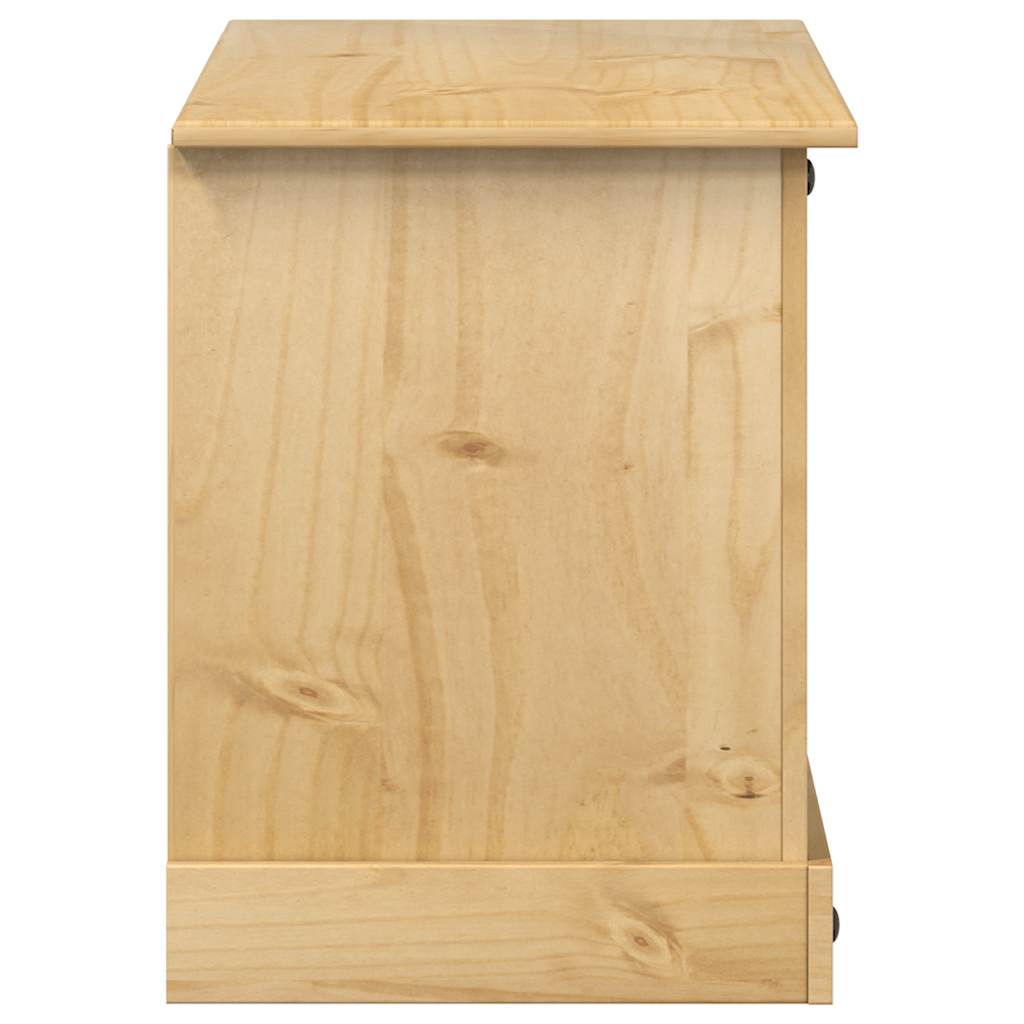 vidaXL Mueble de TV Corona madera maciza de pino 100x45x58 cm - Image 5
