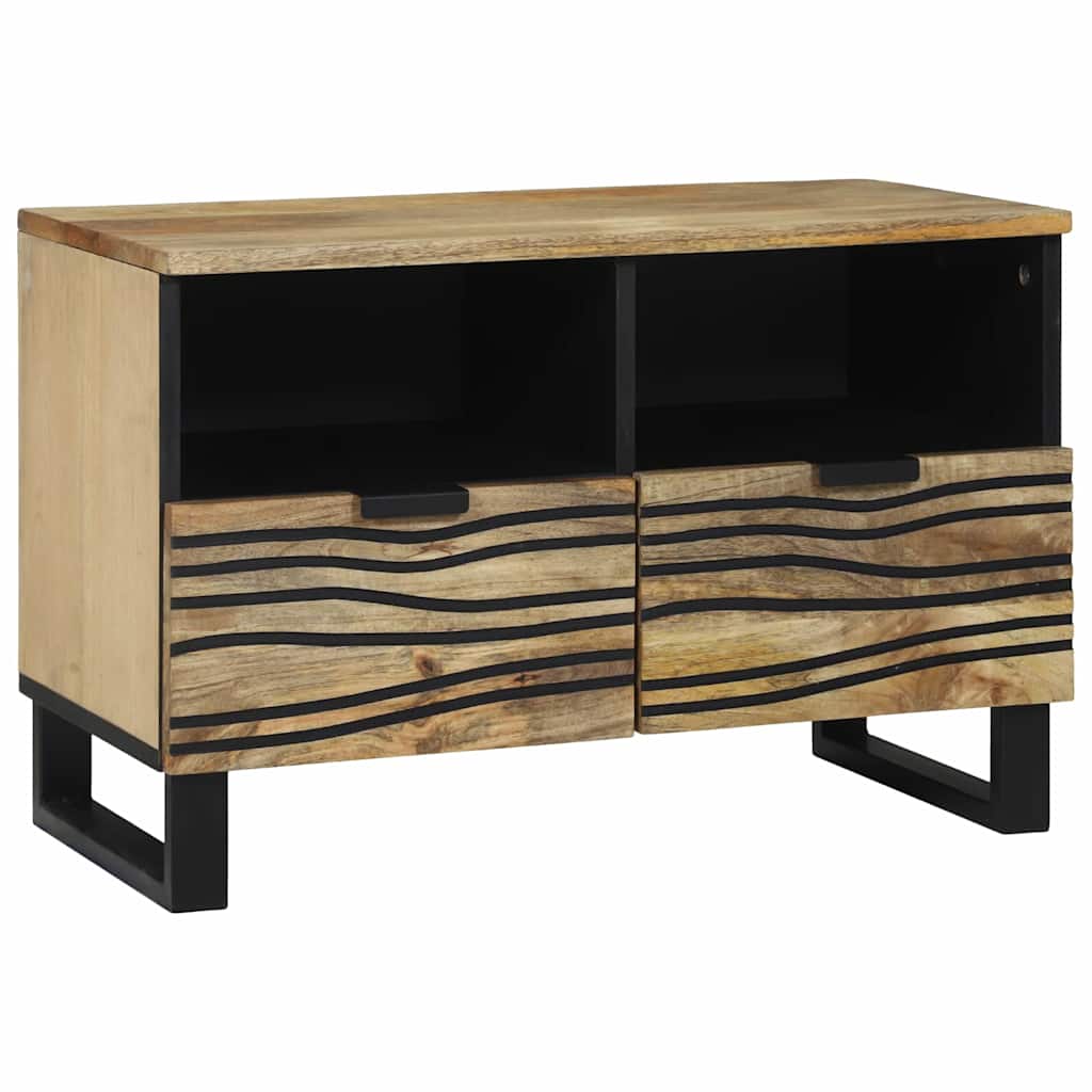 vidaXL Unidades de TV Marrón 70 x 33 x 46 cm Madera contrachapada