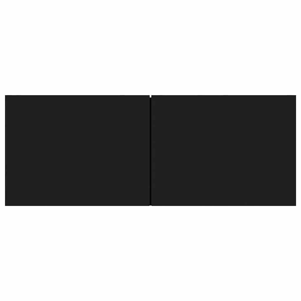 vidaXL Mueble para TV madera contrachapada negro 80x30x30 cm - Image 5