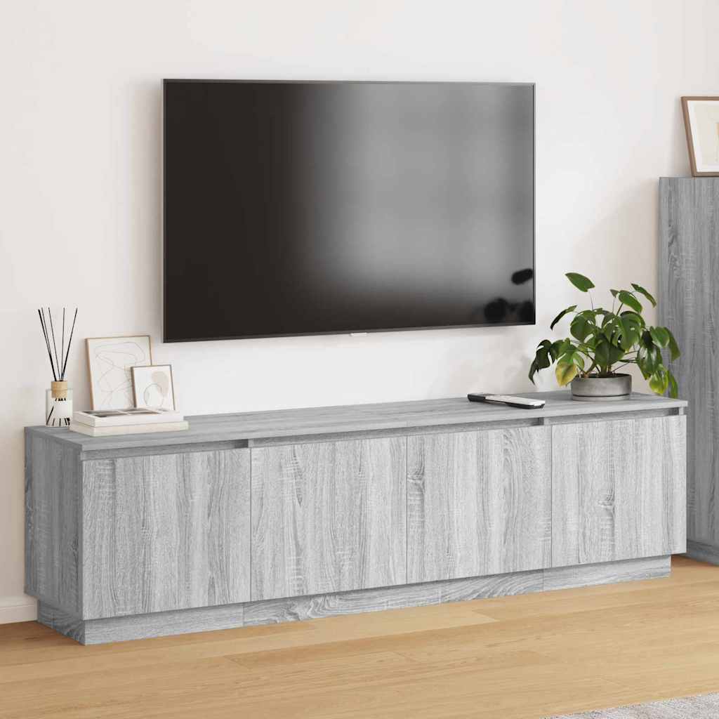 vidaXL Gabinete de TV Gris Sonoma 180 x 38 x 49 cm
