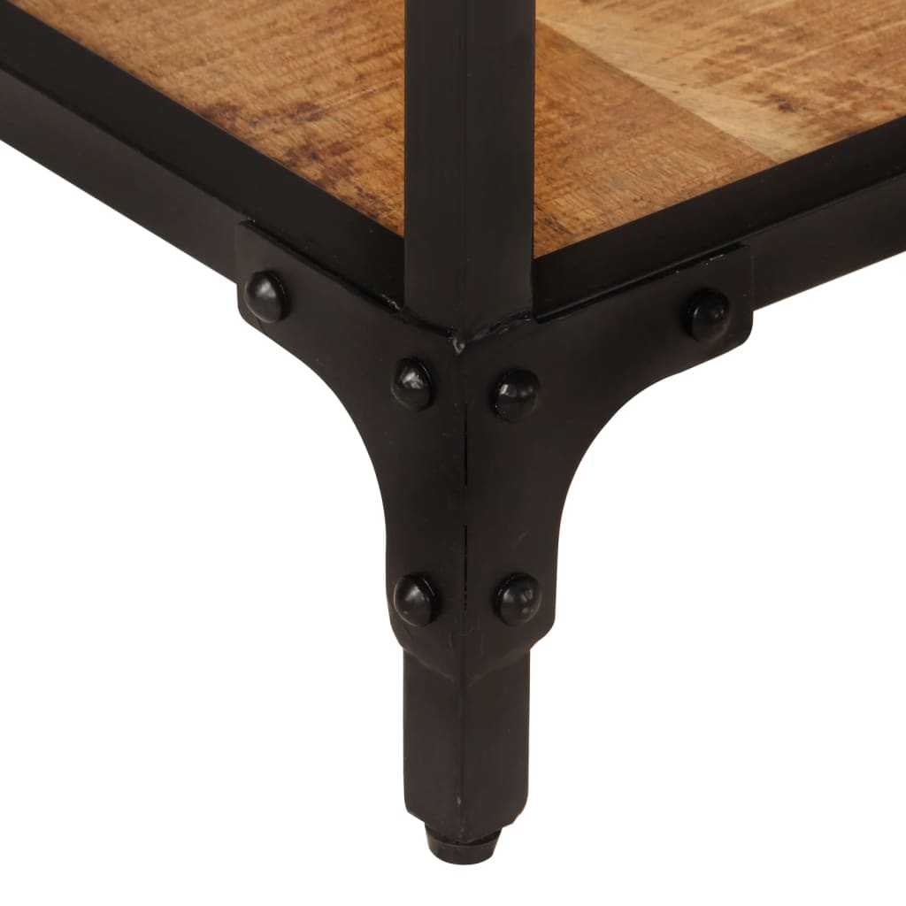 vidaXL Mueble de TV madera maciza de mango 150x30x41 cm - Image 5
