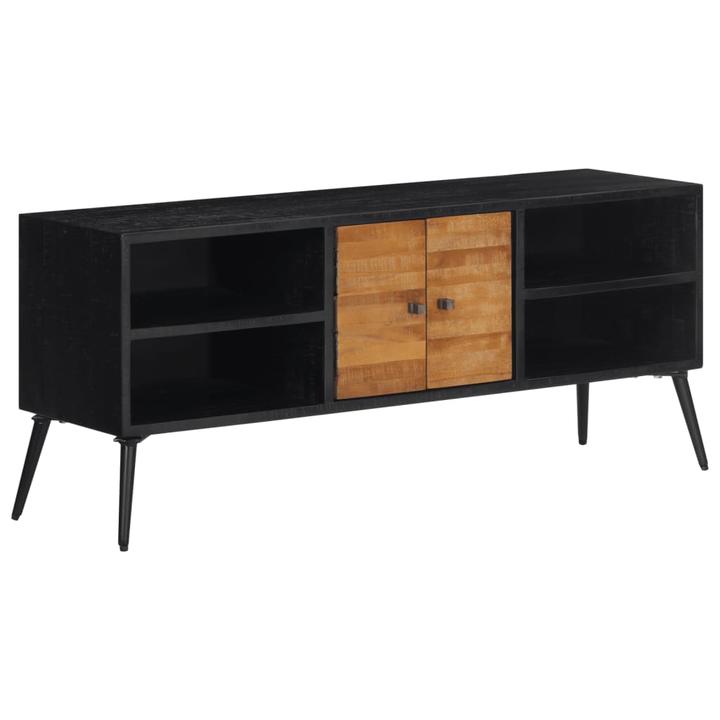 vidaXL Mueble de TV teca maciza reciclada 112x31x45 cm