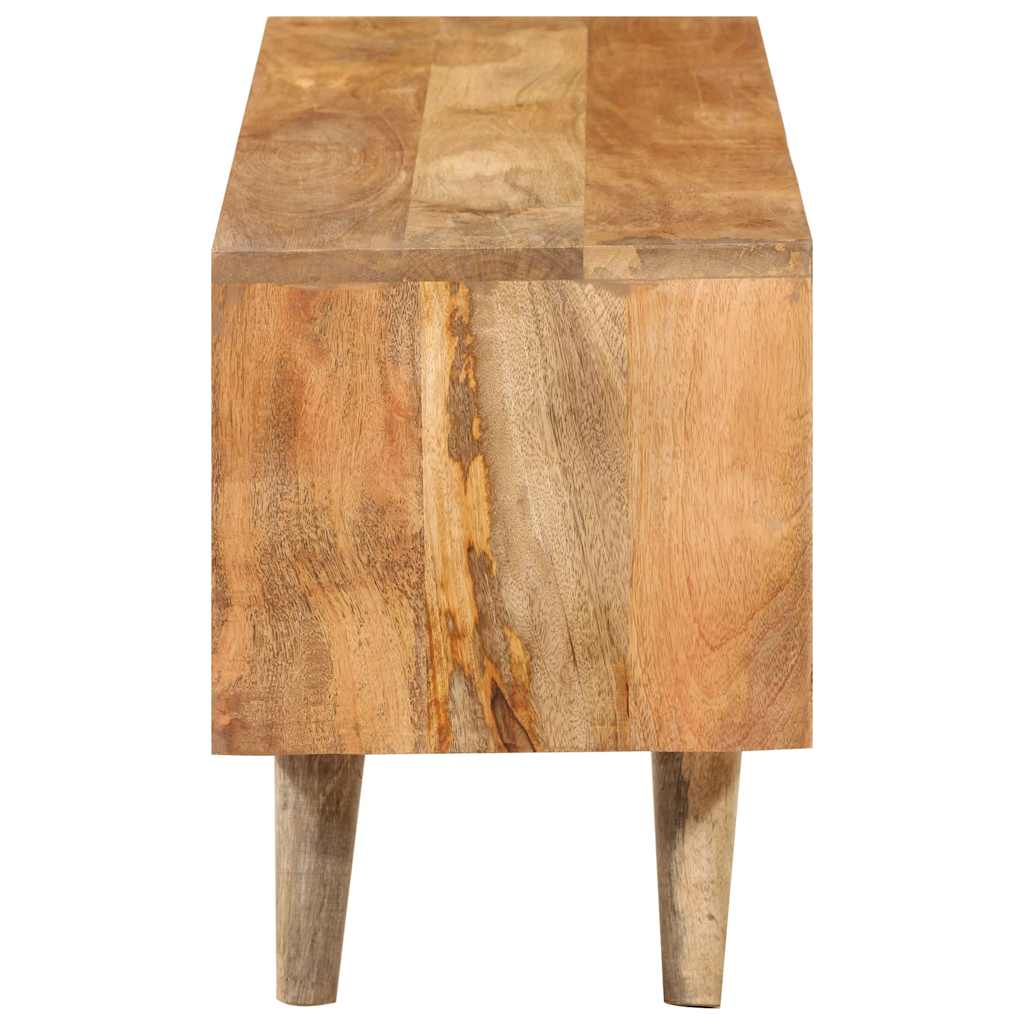 vidaXL Mueble de TV madera maciza de mango 110x30x41 cm - Image 5