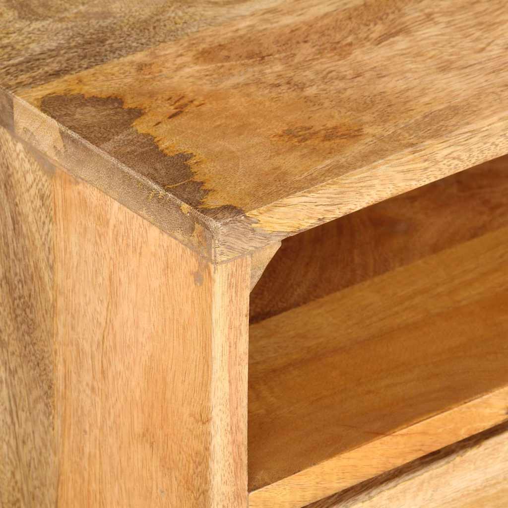 vidaXL Mueble de TV madera maciza de mango 110x30x41 cm - Image 6