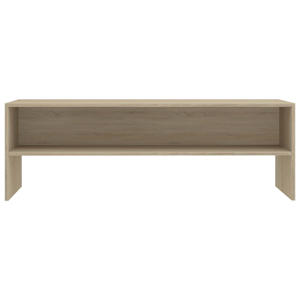 vidaXL Mueble de TV madera contrachapada roble Sonoma 120x40x40cm - Image 4