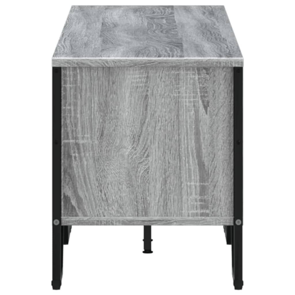 vidaXL Mueble de TV madera de ingeniería gris Sonoma 180x34x41 cm - Image 5