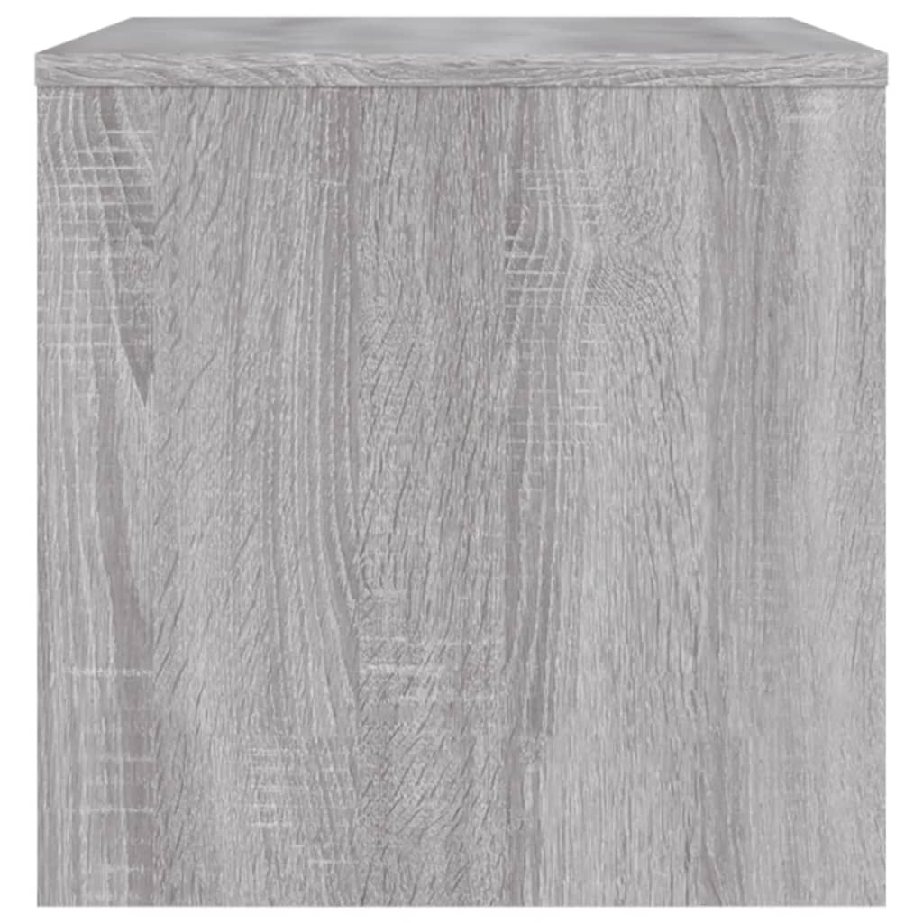 vidaXL Mueble de TV madera de ingeniería gris Sonoma 80x40x40 cm - Image 5
