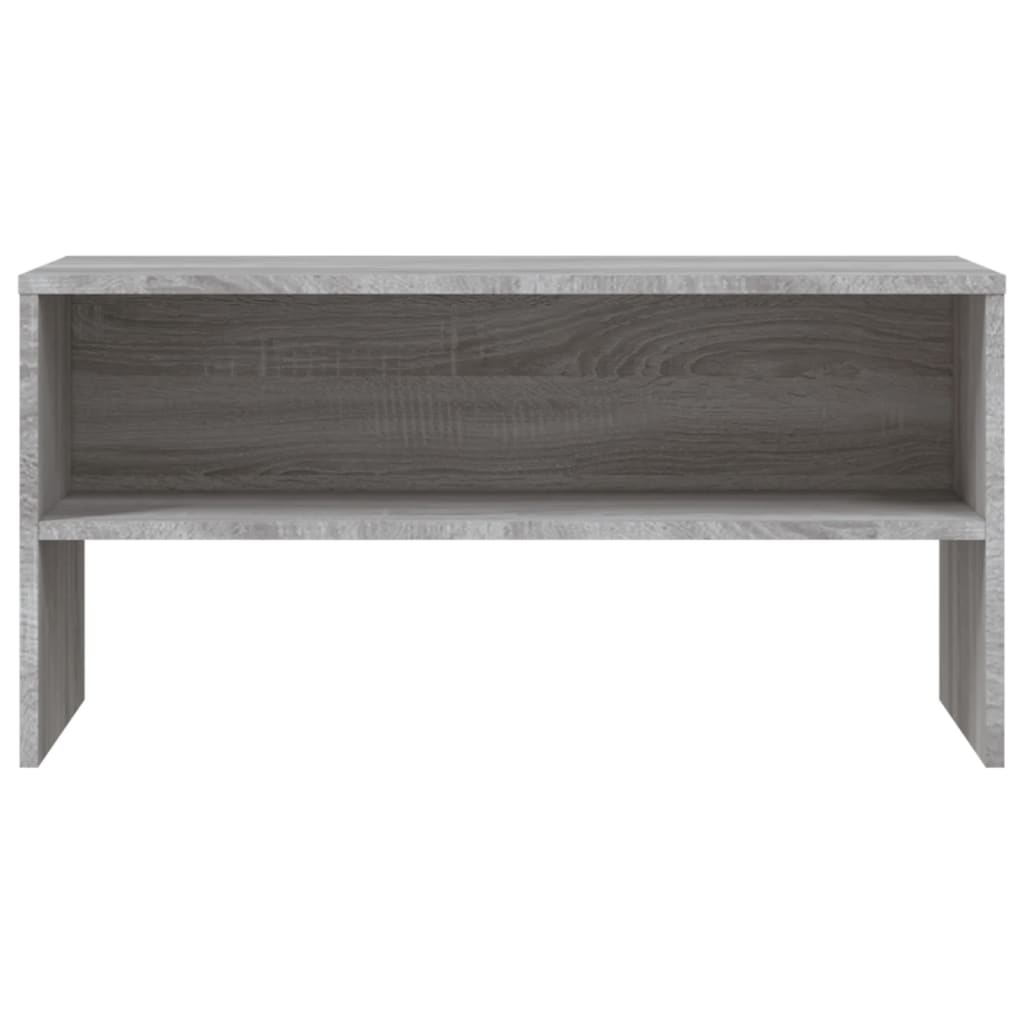 vidaXL Mueble de TV madera de ingeniería gris Sonoma 80x40x40 cm - Image 4