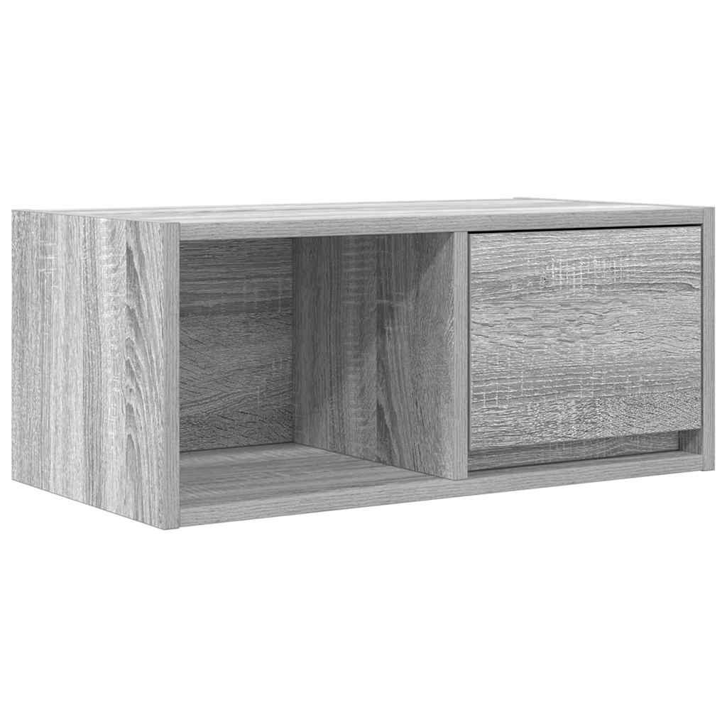vidaXL Muebles de TV 2 uds madera ingeniería gris Sonoma 60x31x25,5 cm - Image 6