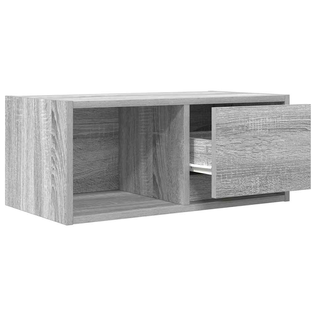 vidaXL Muebles de TV 2 uds madera ingeniería gris Sonoma 60x31x25,5 cm - Image 5