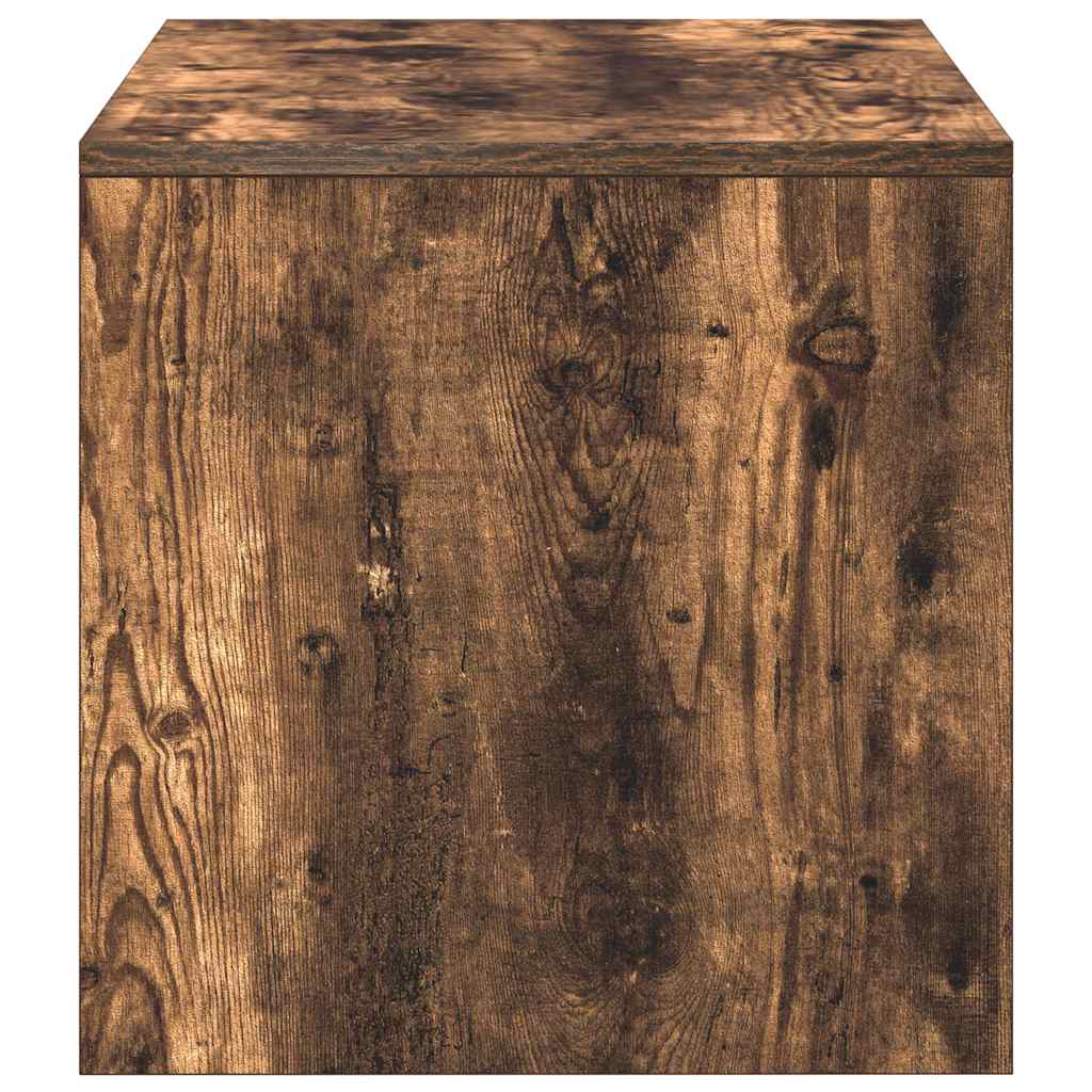 vidaXL Mueble de TV madera contrachapada roble ahumado 100x40x40 cm - Image 6