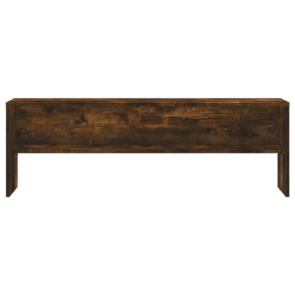 vidaXL Mueble de TV madera de ingeniería roble ahumado 120x40x40 cm - Image 4