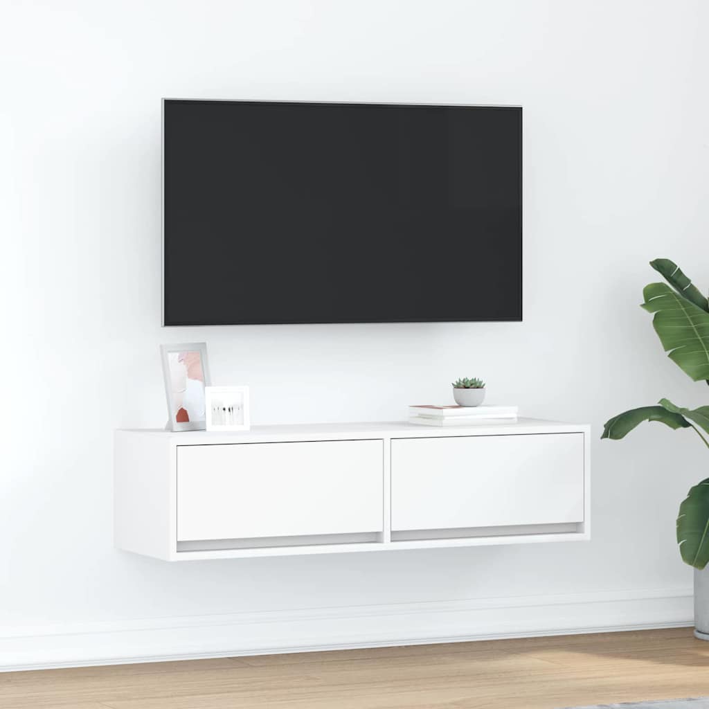 vidaXL Gabinete de TV 100 x 31 x 25.5 cm Madera contrachapada