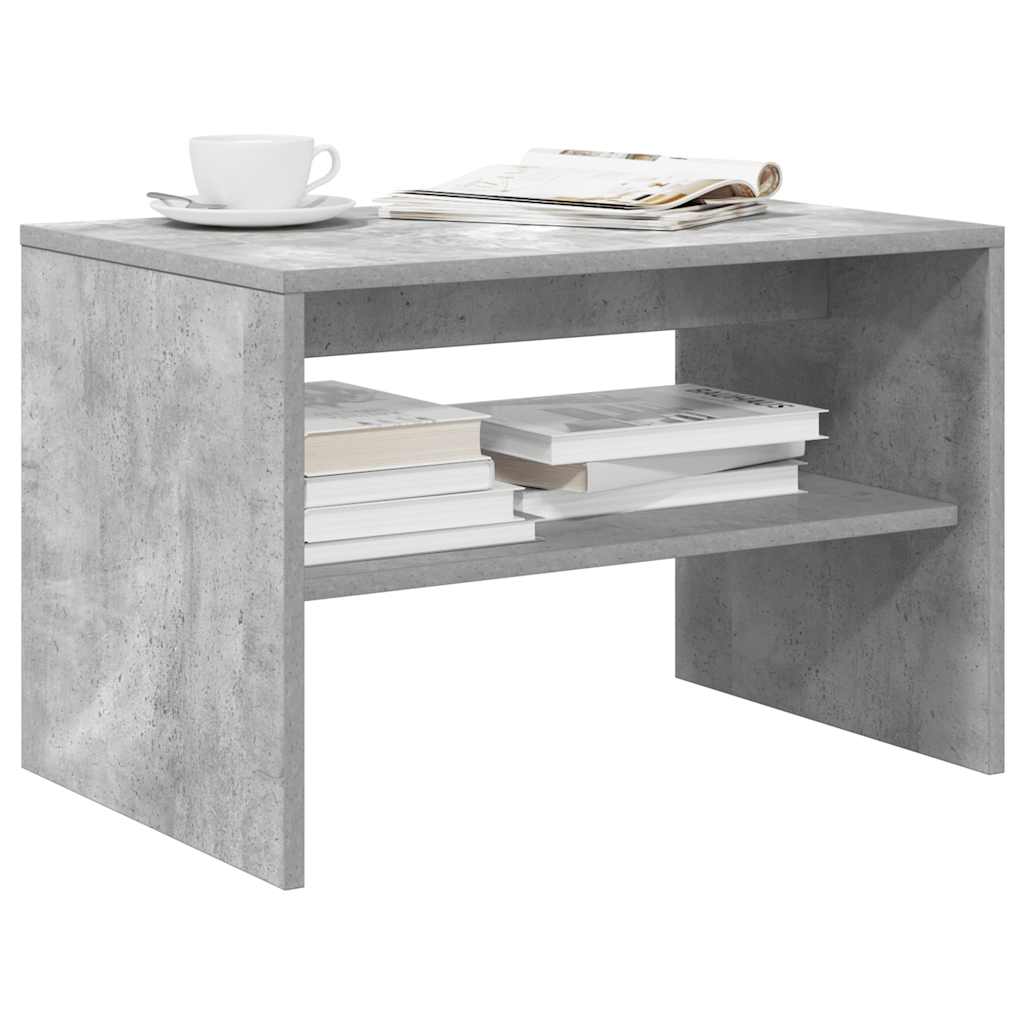 vidaXL Mueble de TV madera de ingeniería gris hormigón 60x40x40 cm