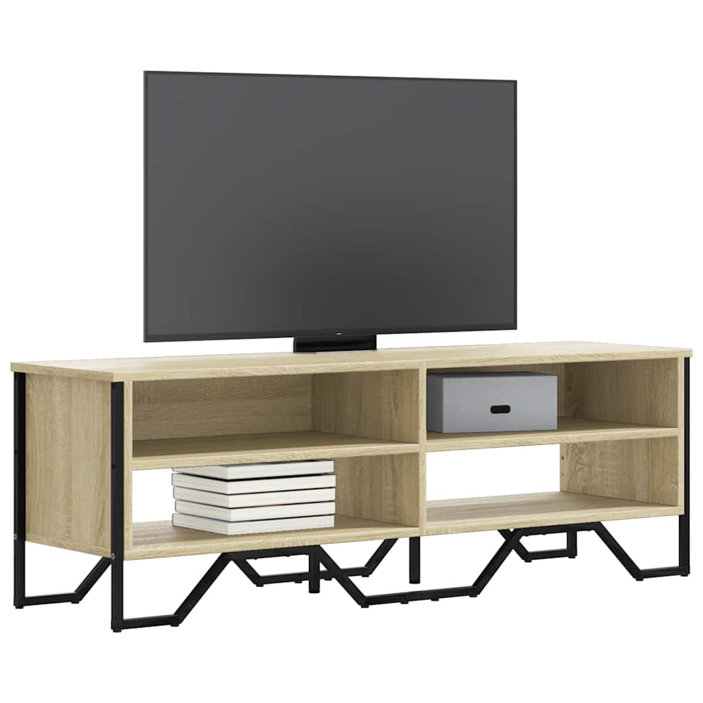 vidaXL Mueble de TV madera de ingeniería roble Sonoma 122x34x41 cm