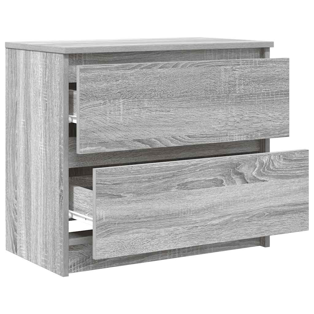 vidaXL Mueble de TV madera de ingeniería gris Sonoma 60x35x54 cm - Image 5