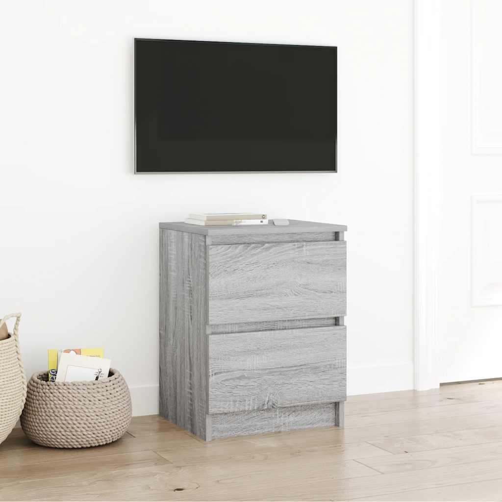 vidaXL Mueble de TV Sonoma gris 40x35x54 cm Madera de ingeniería