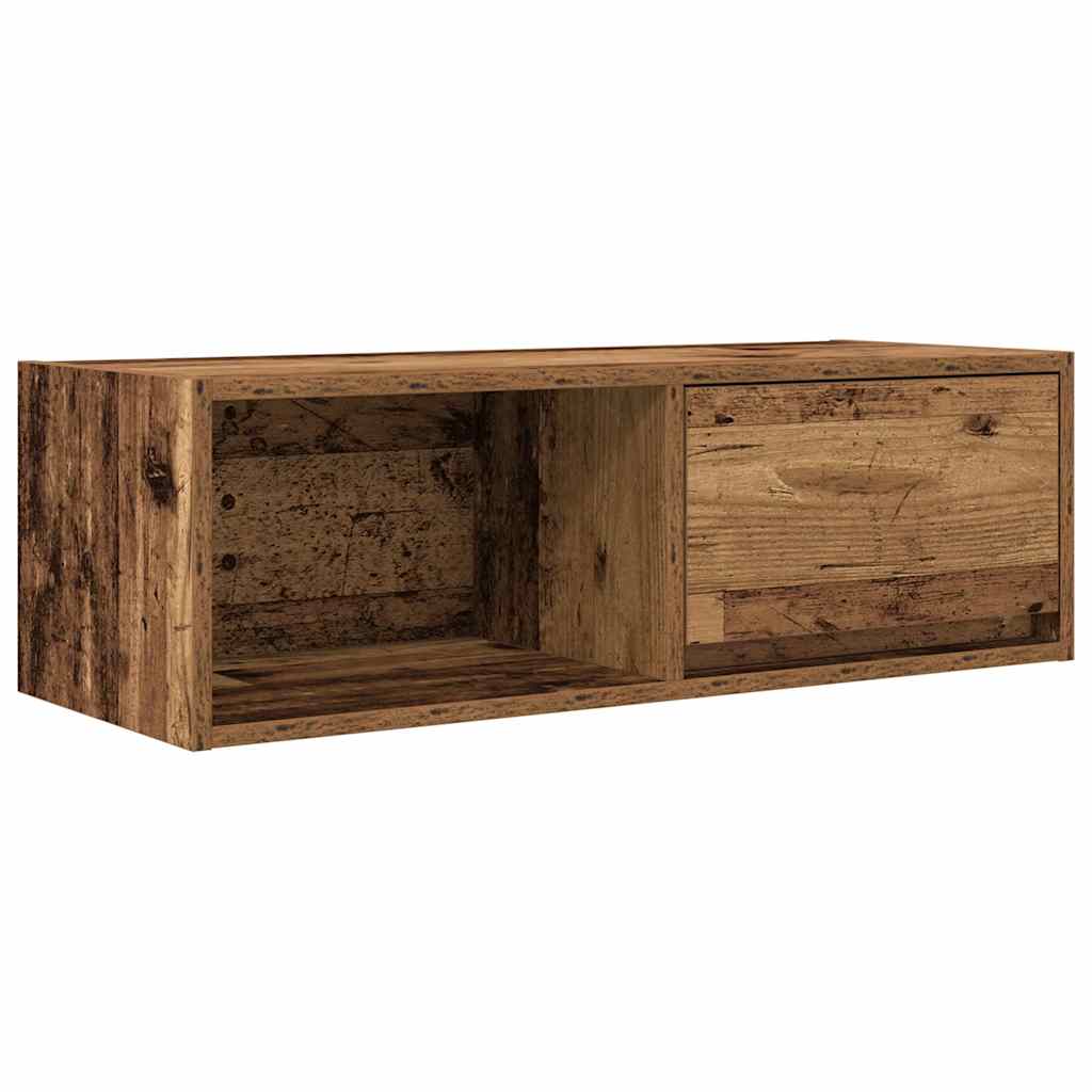 vidaXL Muebles de TV 2 uds 80x31x25,5 cm Madera ingeniería envejecida - Image 6