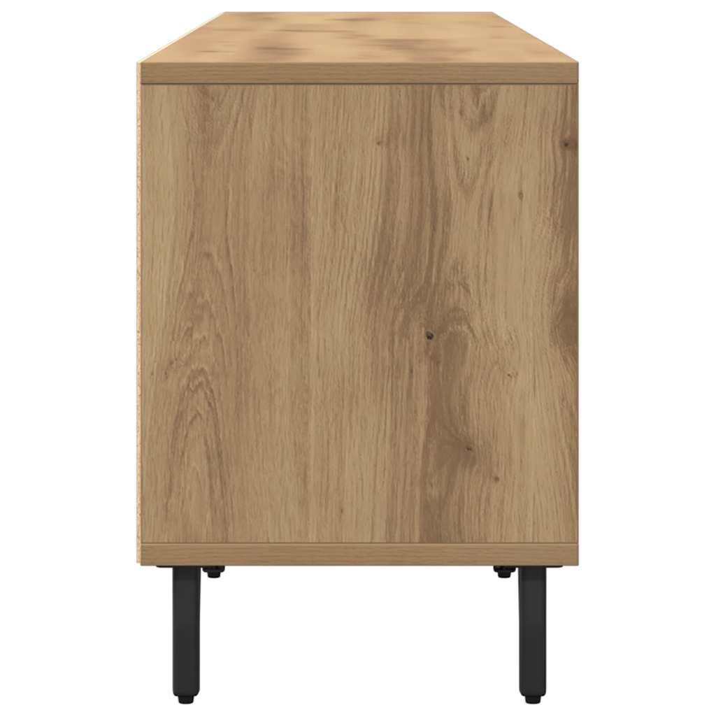 vidaXL Mueble de TV madera de ingeniería roble artisan 150x30x44,5 cm - Image 6