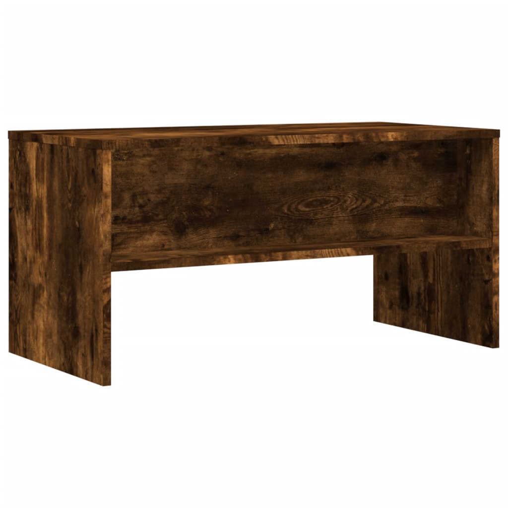vidaXL Mueble de TV madera de ingeniería roble ahumado 80x40x40 cm - Image 6