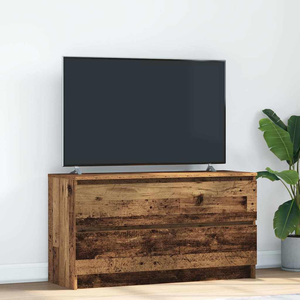 vidaXL Mueble de TV de madera antigua 100x35x54 cm Madera ingeniería