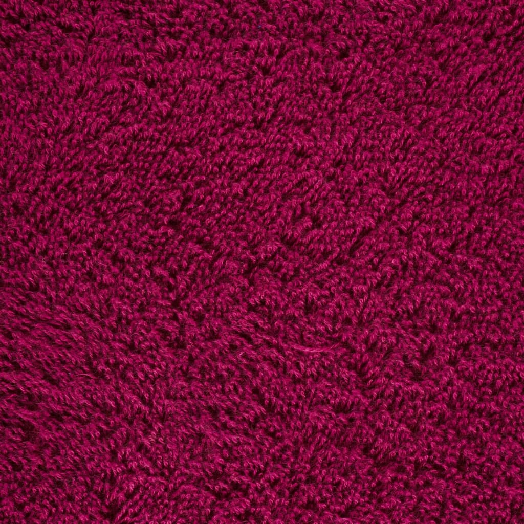 vidaXL Serviettes de qualité supérieure SOLUND 10pcs bordeaux 600 g/m² - Image 5