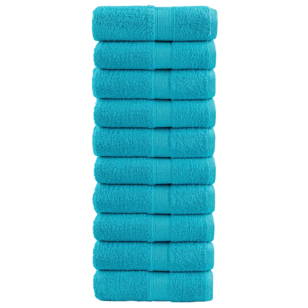 vidaXL Serviettes d'invité de qualité supérieure SOLUND 10 pcs