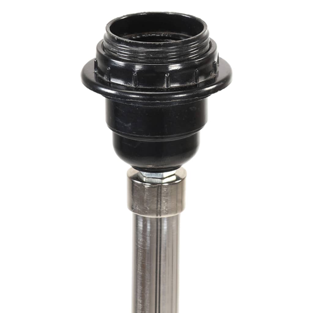 vidaXL Lampadaire à trépied Marron miel et noir Bois de teck 141 cm - Image 4