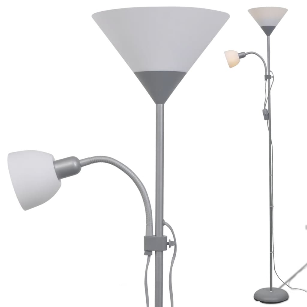 vidaXL Lampadaire Gris - Image 3