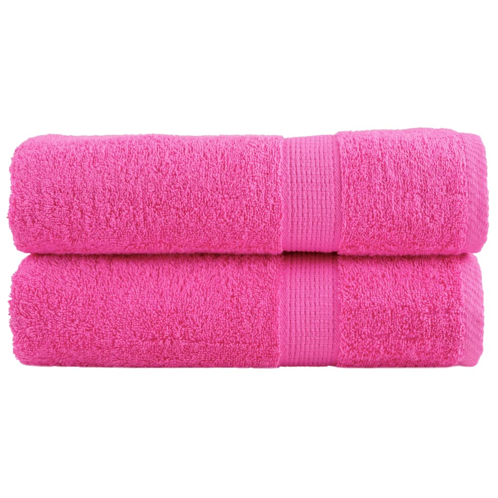 vidaXL Serviettes de bain de qualité supérieure SOLUND 2 pcs 600g/m²