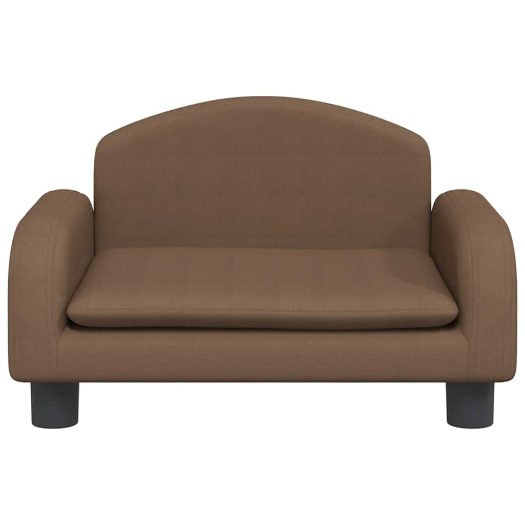 vidaXL Lit pour chien marron 50x40x30 cm tissu - Image 3