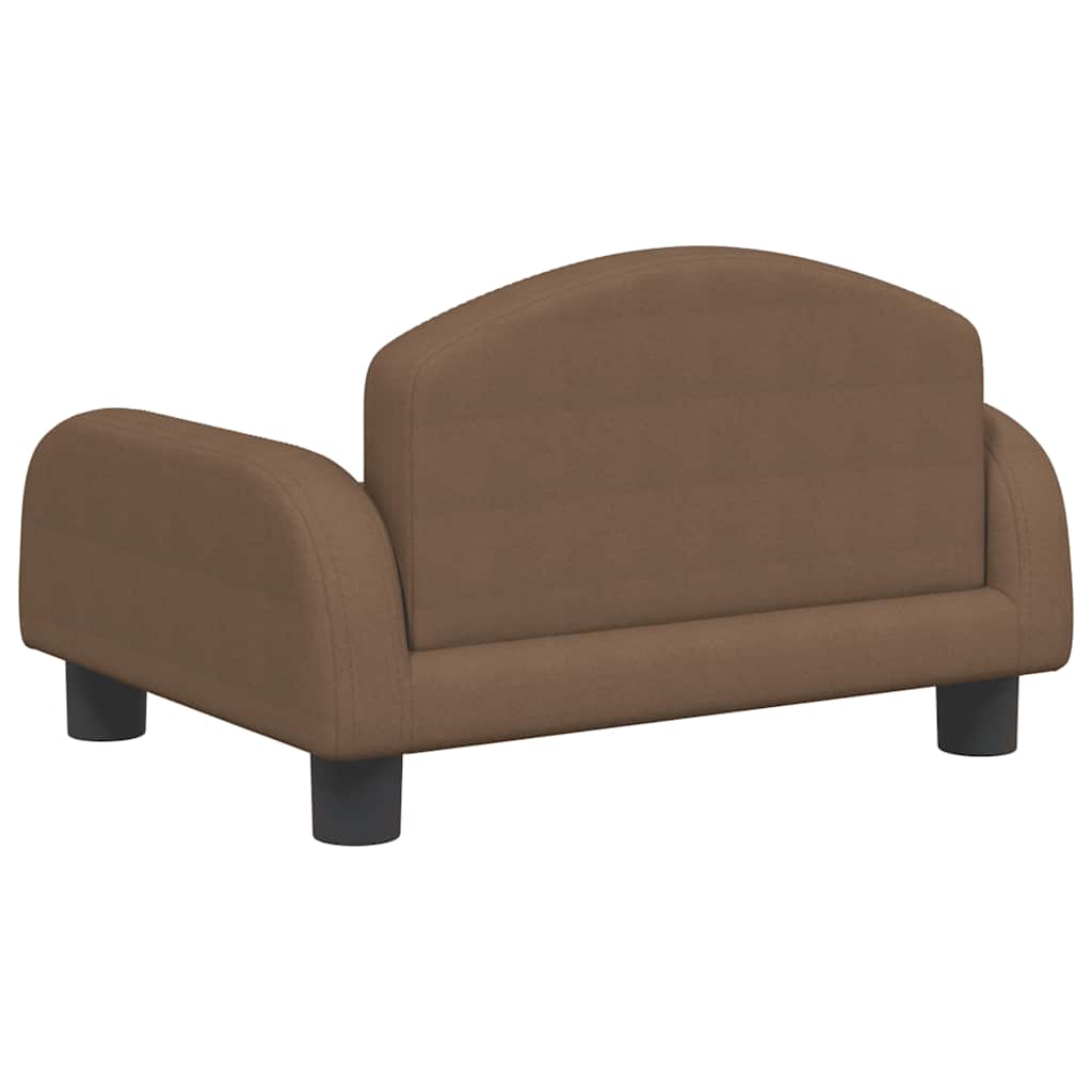 vidaXL Lit pour chien marron 50x40x30 cm tissu - Image 5