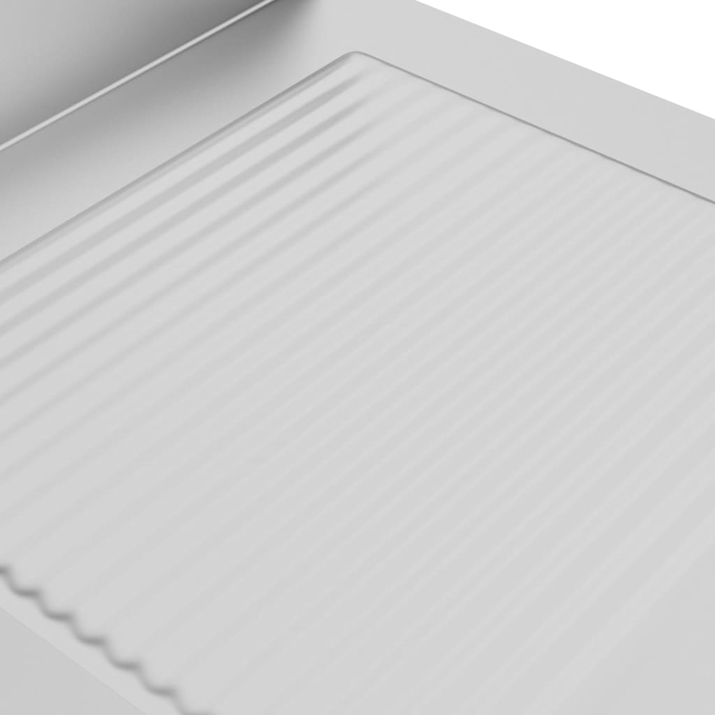 vidaXL Armoire de cuisine commerciale avec égouttoir Acier inoxydable - Image 5