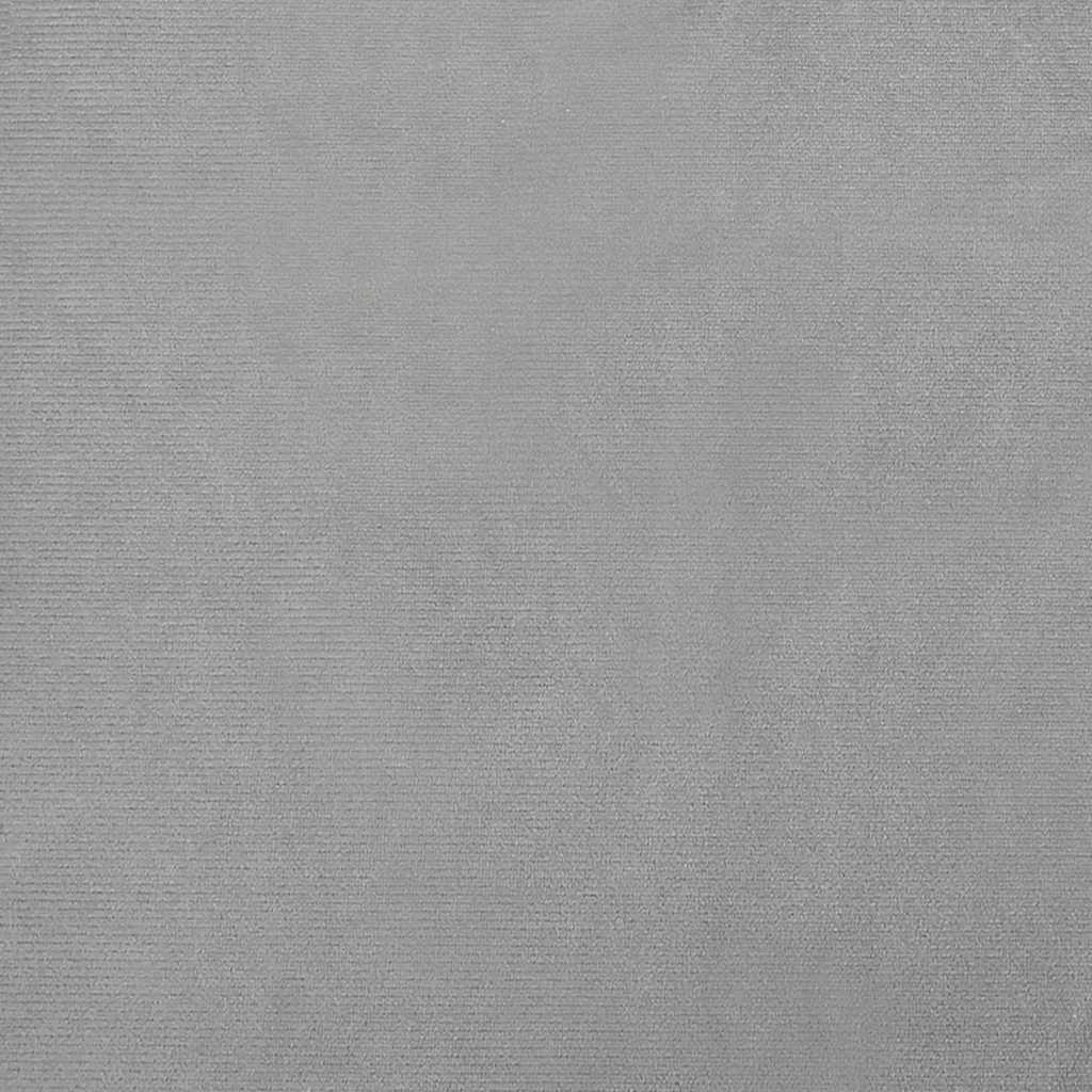 vidaXL Lit pour chien gris clair 70x40x24 cm velours - Image 6