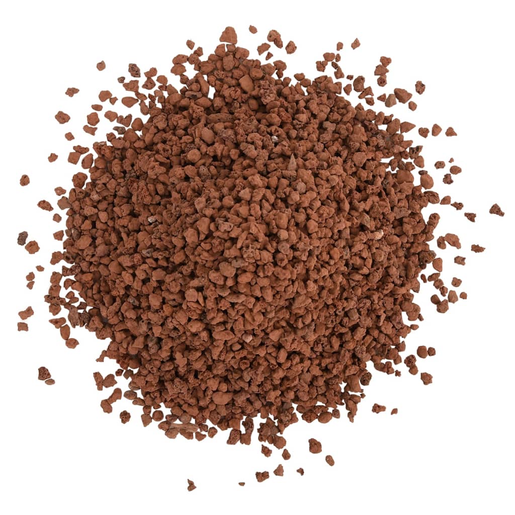 vidaXL Roches volcaniques 10 kg rouge 5-8 mm - Image 4