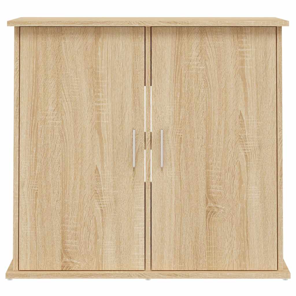 vidaXL Support d'aquarium Chêne Sonoma 81x36x73 cm Bois d'ingénierie - Image 5
