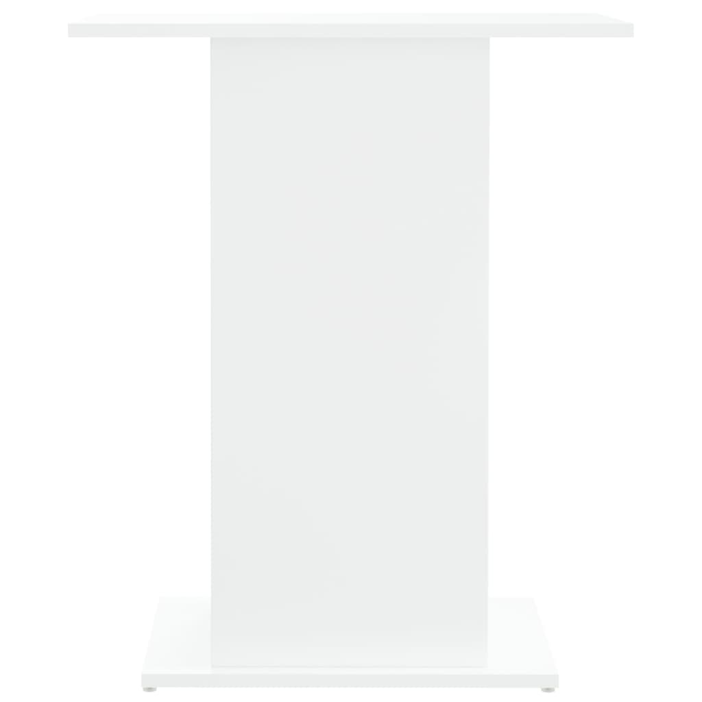 vidaXL Support pour aquarium blanc 60,5x36x72,5 cm bois d'ingénierie - Image 4