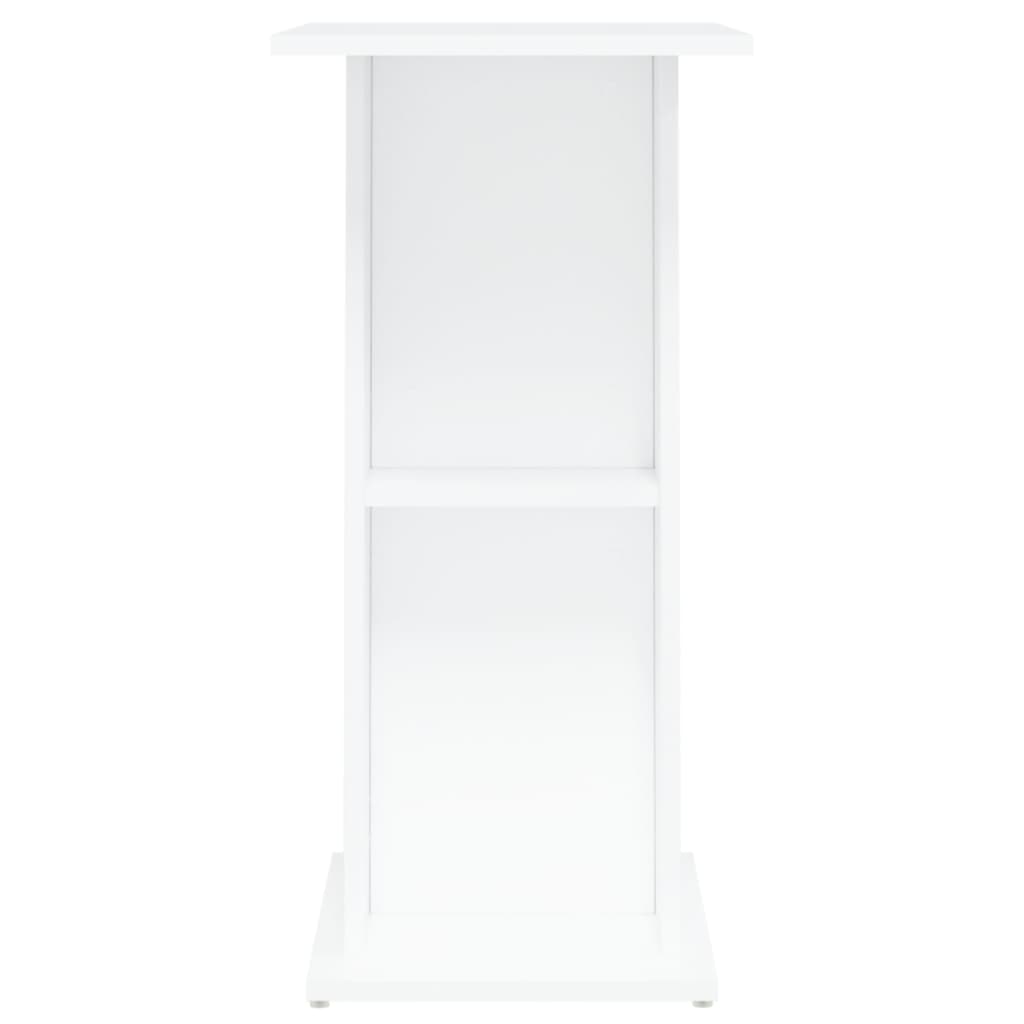 vidaXL Support pour aquarium blanc 60,5x36x72,5 cm bois d'ingénierie - Image 5