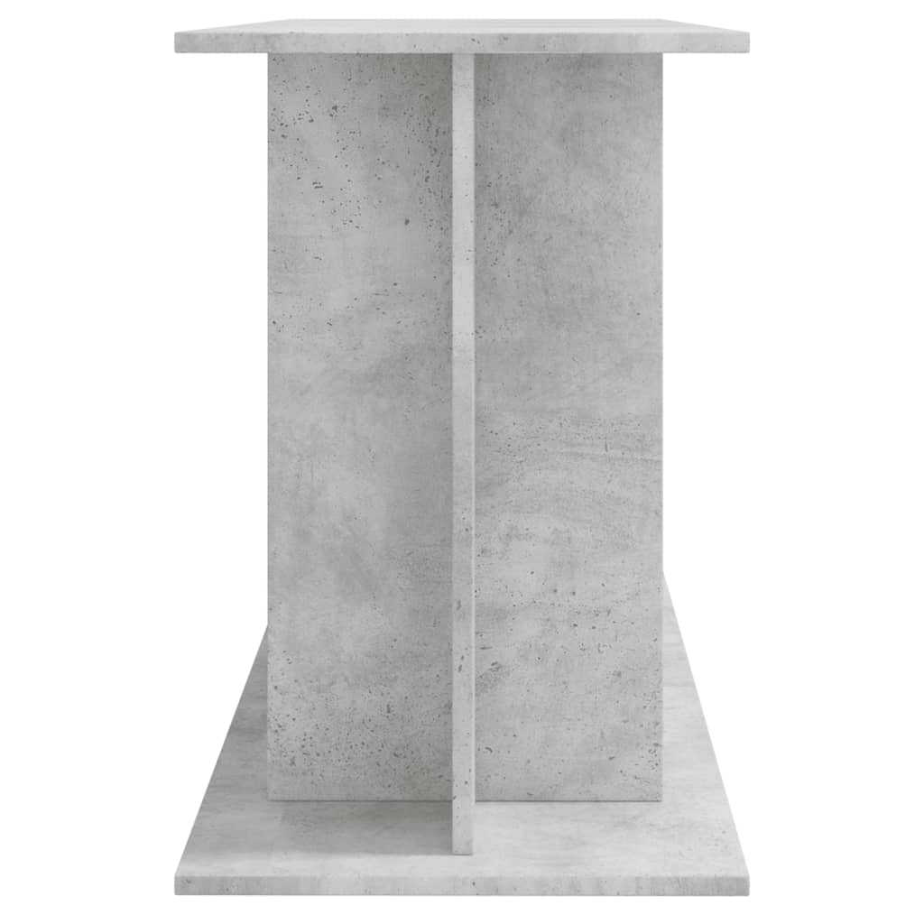 vidaXL Support d'aquarium en béton gris 120 x 40 x 60 cm Bois d'ingénierie - Image 5