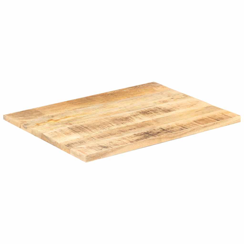vidaXL Superficie de mesa madera maciza de mango 25-27 mm 70x60 cm - Image 5