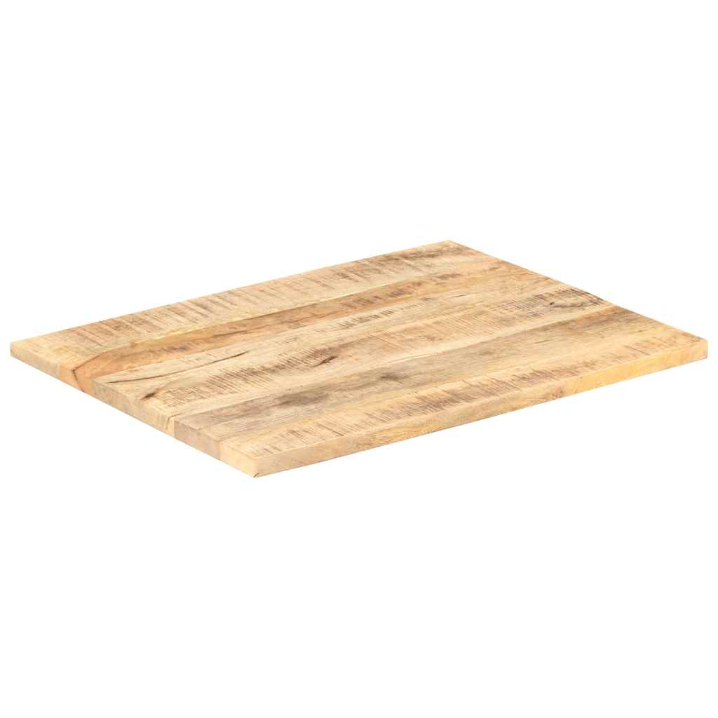 vidaXL Superficie de mesa madera maciza de mango 25-27 mm 70x60 cm - Image 4