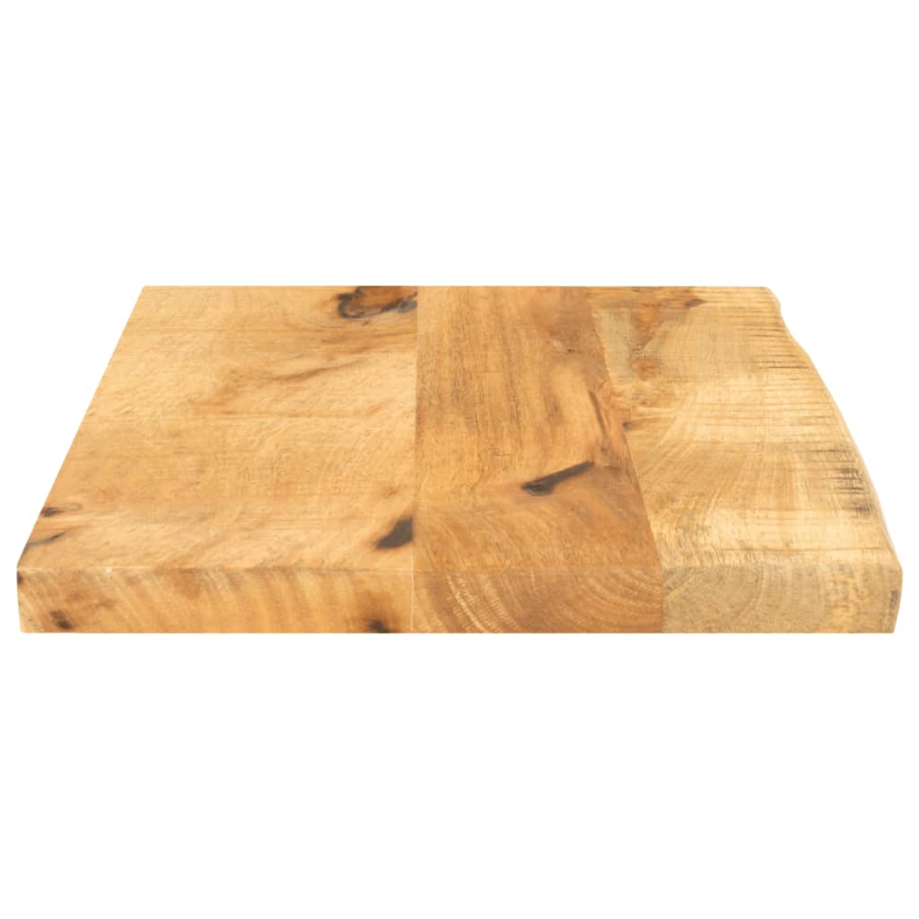 vidaXL Tablero de mesa borde natural madera maciza mango 50x30x2,5 cm - Image 4