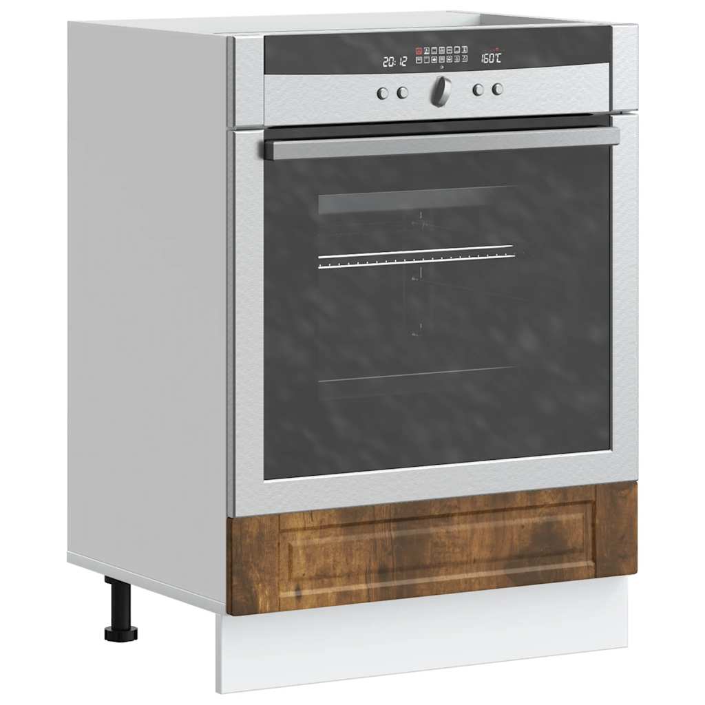 vidaXL Mueble de horno Porto roble sonoma madera reconstituida